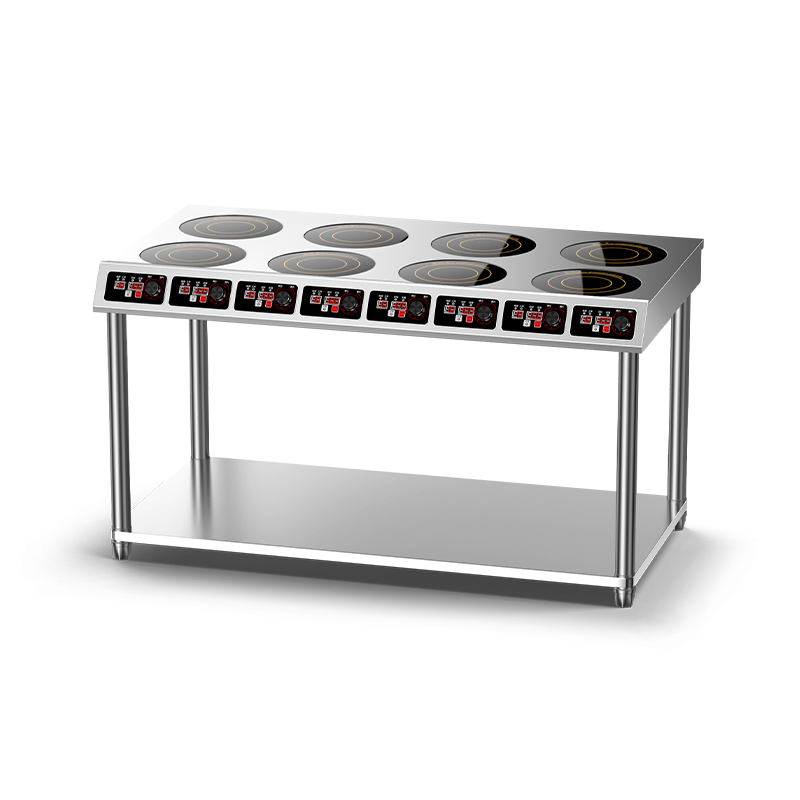 Custom New Products 8 Bunrer Induction Stove Cooker 2000W Induction Electric Infrared Cooker Brand New