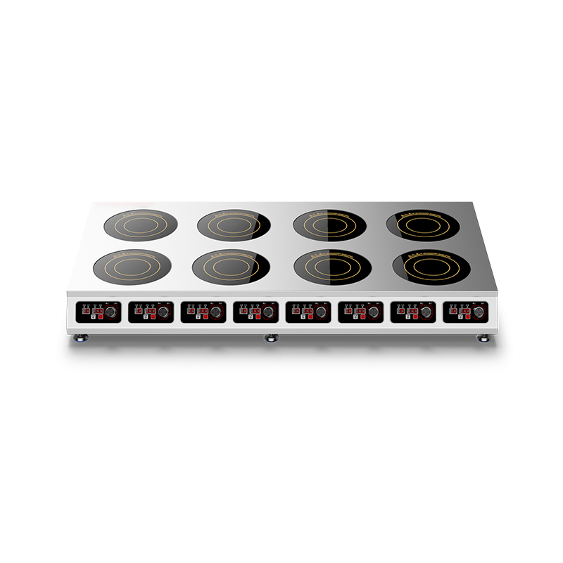 Custom New Products 8 Bunrer Induction Stove Cooker 2000W Induction Electric Infrared Cooker Brand New