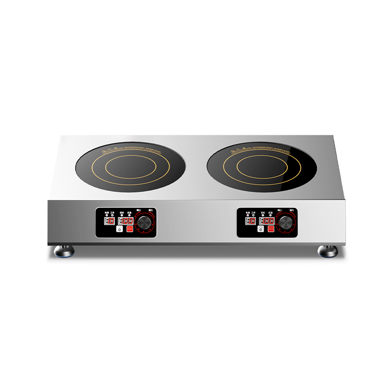 How effective is the energy-saving mode of the commercial induction cooker in terms of actual energy saving?